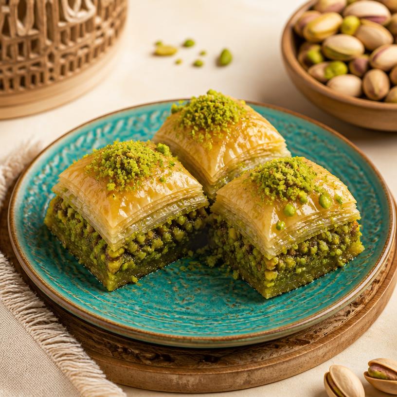 Pistachio Baklava
